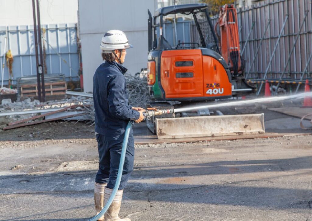 先輩の指示を聞いて頑張ろう